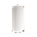 2 Pezzi Copritasti Copriforo Falso Polo MBL Bianco 1M Compatibile Bticino Living Light BLB0100