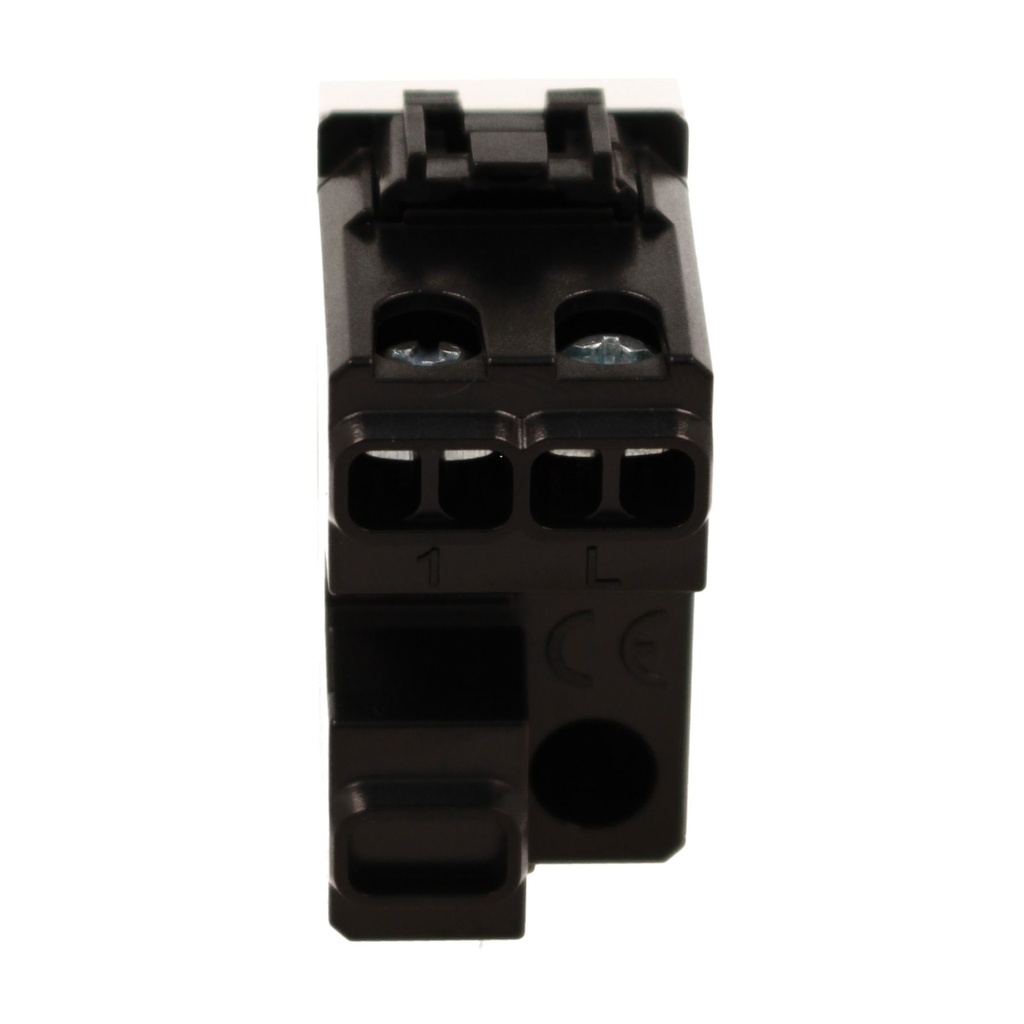 Pulsante NO 1P 16A 220V MBL Bianco 1M Compatibile Bticino Living Light BLB1001