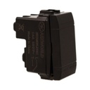 Interruttore Unipolare 1P 16A 220V MBL Nero 1M Compatibile Bticino Living International BLN0401