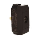 Connettore Presa TV Terminale Femmine MBL Nero 1M Compatibile Bticino Living International BLN2251