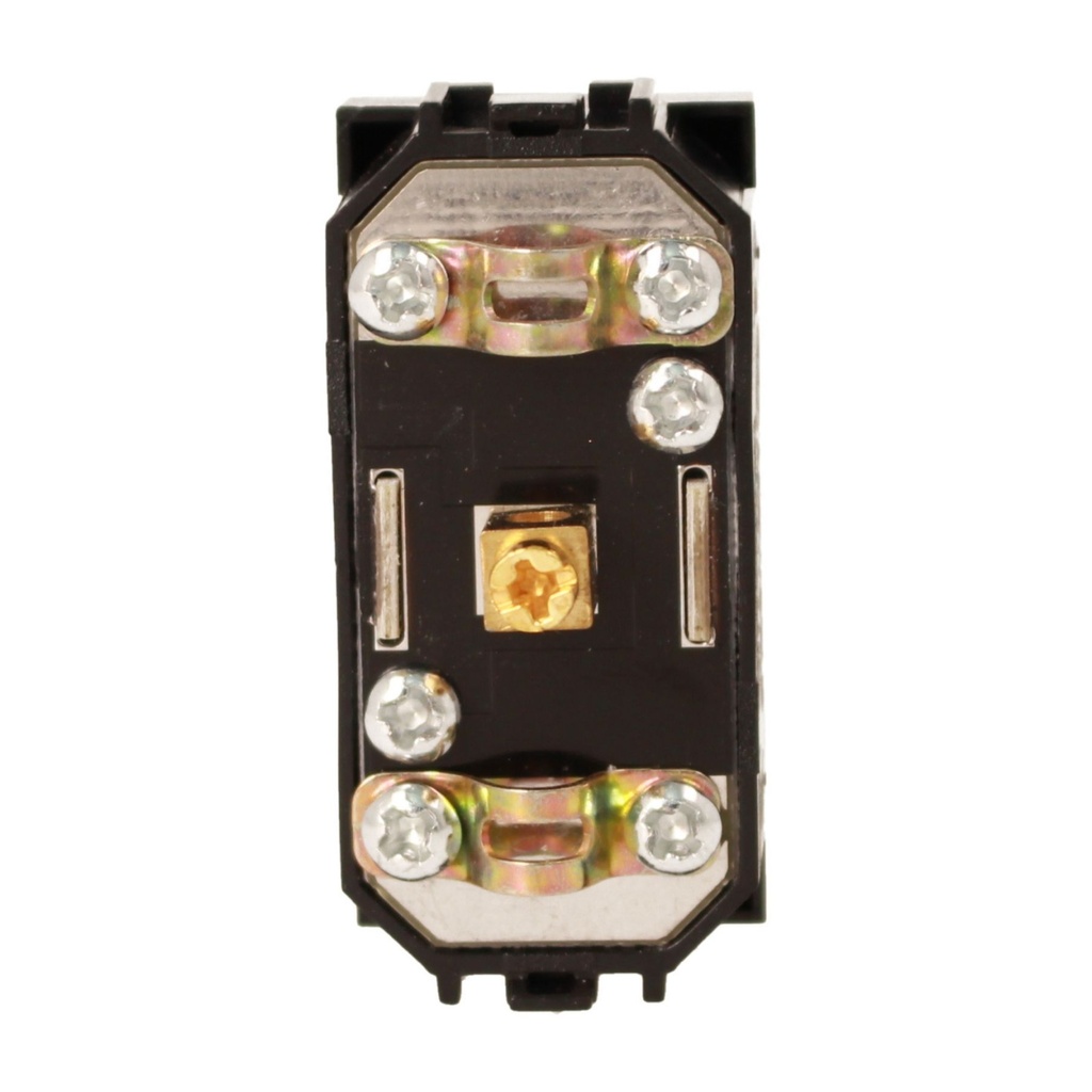 Connettore Presa TV Terminale Femmine MBL Nero 1M Compatibile Bticino Living International BLN2251