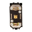 Connettore Presa TV Terminale Femmine MBL Nero 1M Compatibile Bticino Living International BLN2251