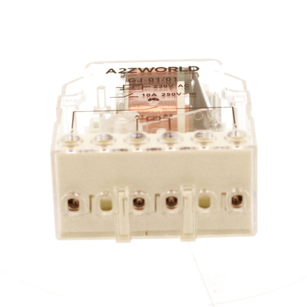 Relè Passo Passo Elettromeccanico Impulse Relay 1 Contatto NO 10A 220V AC IP20 Con Circuito Bobina e Contatti Separati