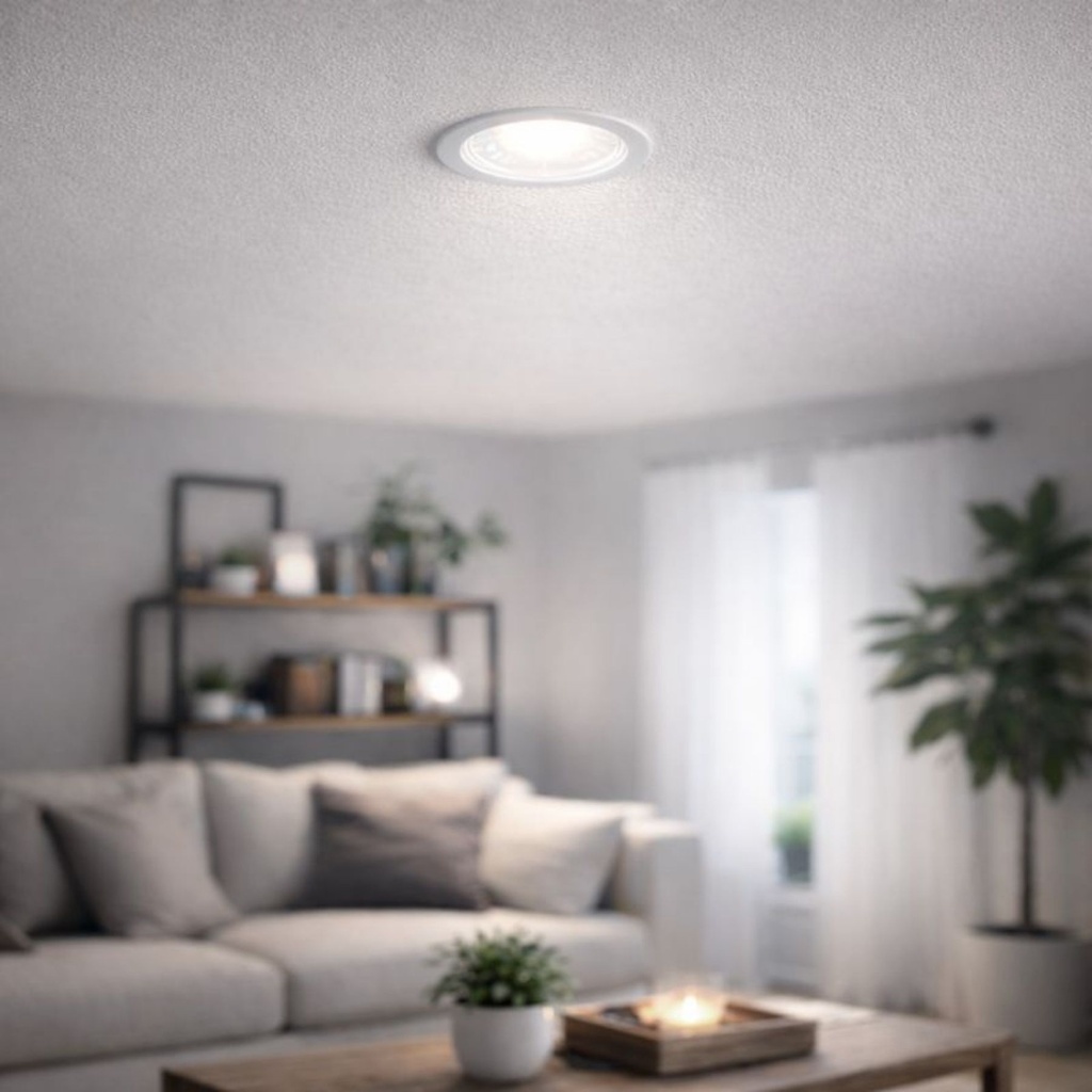 Lampada Led GU10 10W 1300LM Angolo Largo 110 Gradi Bianco Neutro 4000K 220V D50X58mm