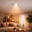 Lampada Led GU10 10W 1300LM Angolo Stretto 38 Gradi Bianco Caldo 3000K 220V D50X58mm