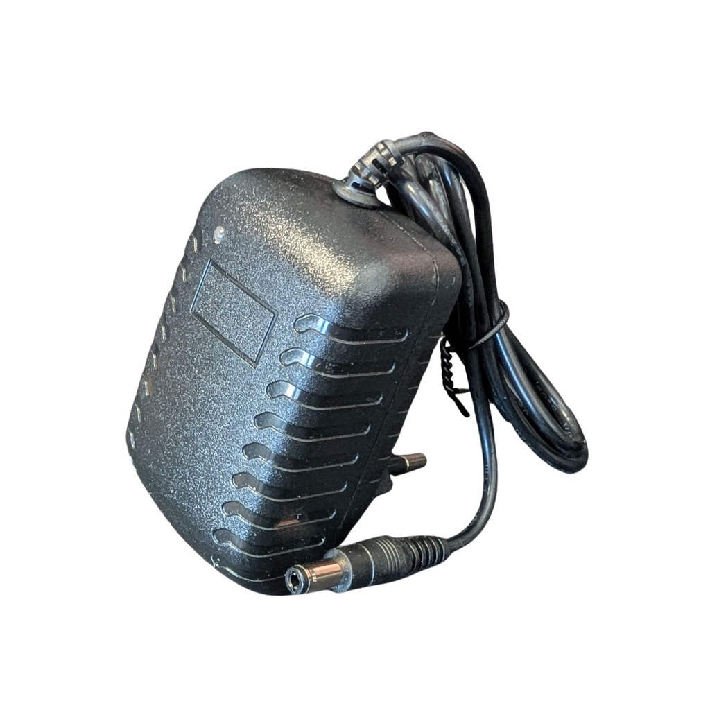 24V Trasformatore Alimentatore 24W 1A con Spina da Presa 220V a DC 24V Nero