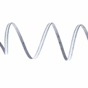 Striscia LED SMD 2835 24V, 5 Metri, Larga 10mm, Freddo 6500K, Super Luminoso 24W/M 4000LM/M 160LM/W 240SMD/M, Dimmerabile PWM, Tagliabile ogni 33mm, IP20, CRI>80