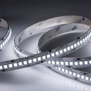 Striscia LED SMD 2835 24V, 5 Metri, Larga 10mm, Neutro 4000K, Super Luminoso 24W/M 4000LM/M 160LM/W 240SMD/M, Dimmerabile PWM, Tagliabile ogni 33mm, IP20, CRI>80