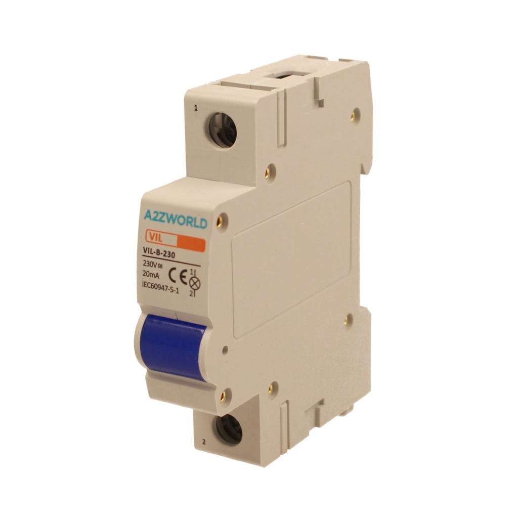 Indicatore Luminoso Modulare 1P 1M AC 230V IP20 VIL