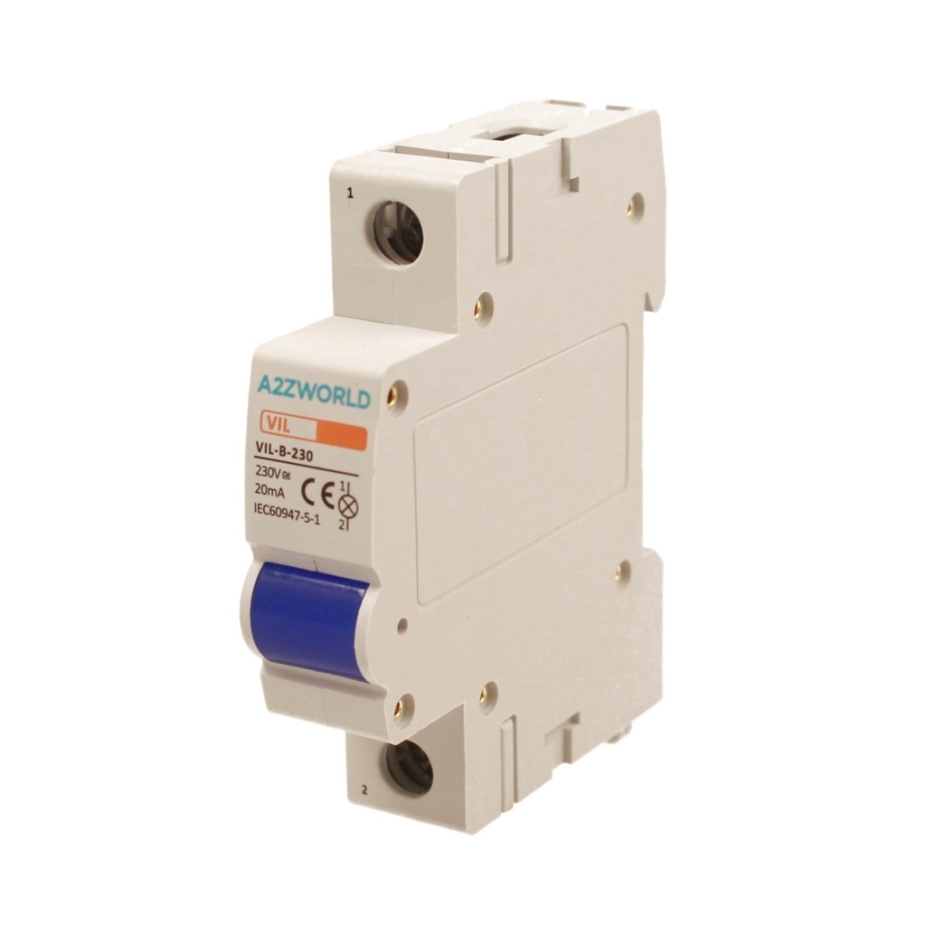 Indicatore Luminoso Modulare 1P 1M AC 230V IP20 VIL