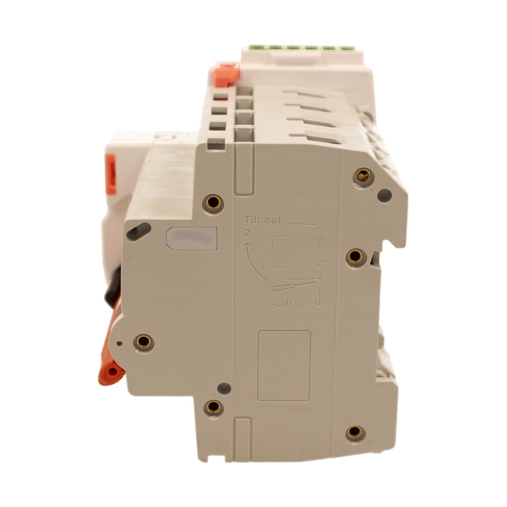 MCB Interruttore Magnetotermico Trifase Con Riarmo Automatico, 380V 20A Curva C 4P 5M 10000A C20A AC 400V PB8H, 3 Tentativi (10s/60s/300s)