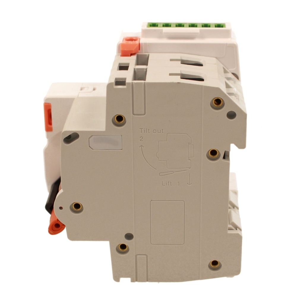 MCB Interruttore Magnetotermico Con Riarmo Automatico, Curva D 2P 3M 10000A D6A AC 400V PB8H, 3 Tentativi (10s/60s/300s)