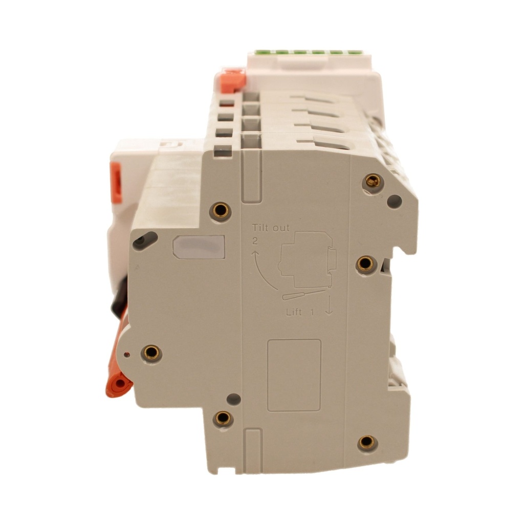 MCB Interruttore Magnetotermico Trifase Con Riarmo Automatico, Curva D 4P 5M 10000A D40A AC 400V PB8H, 3 Tentativi (10s/60s/300s)