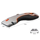 Taglierino Professionale Coltello Multiuso Tagliacintura Con 2 Lama Forma T SK5