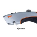 Taglierino Professionale Coltello Multiuso Tagliacintura Con 2 Lama Forma T SK5