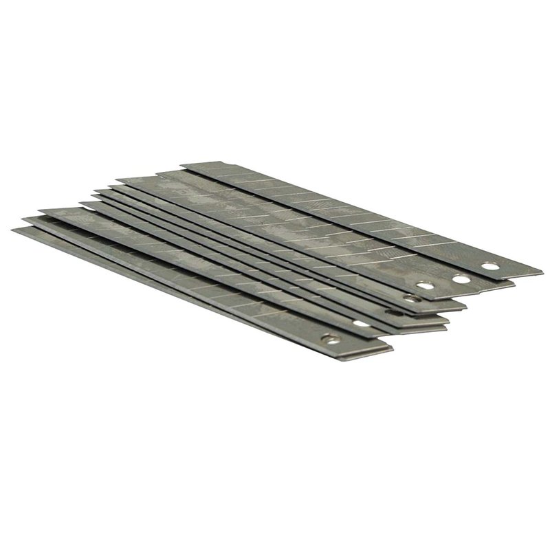 10 Pezzi Lame Di Ricambio 9mm Per Taglierino Universale