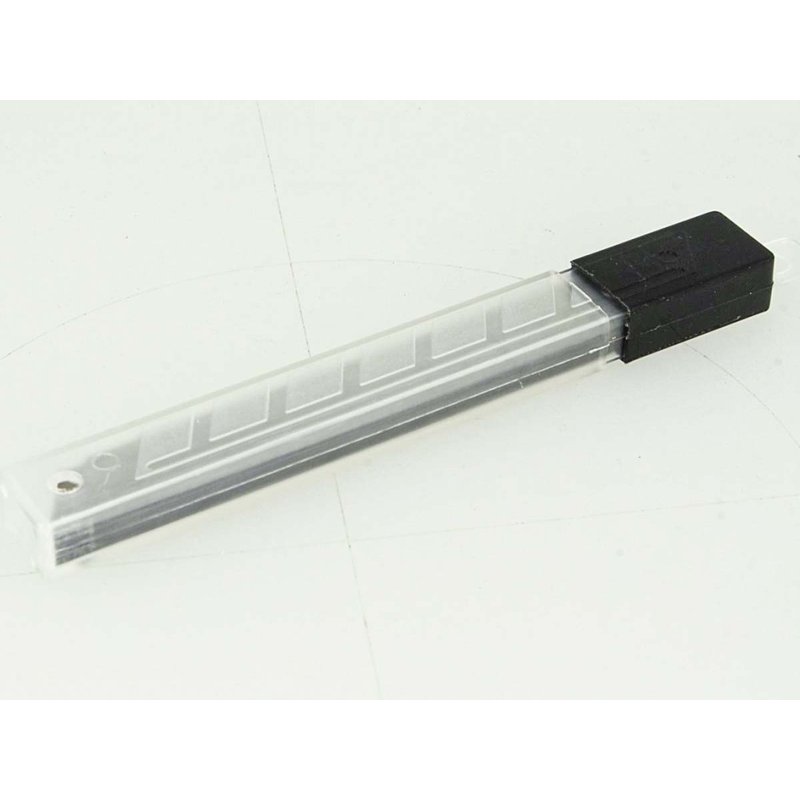 10 Pezzi Lame Di Ricambio 9mm Per Taglierino Universale
