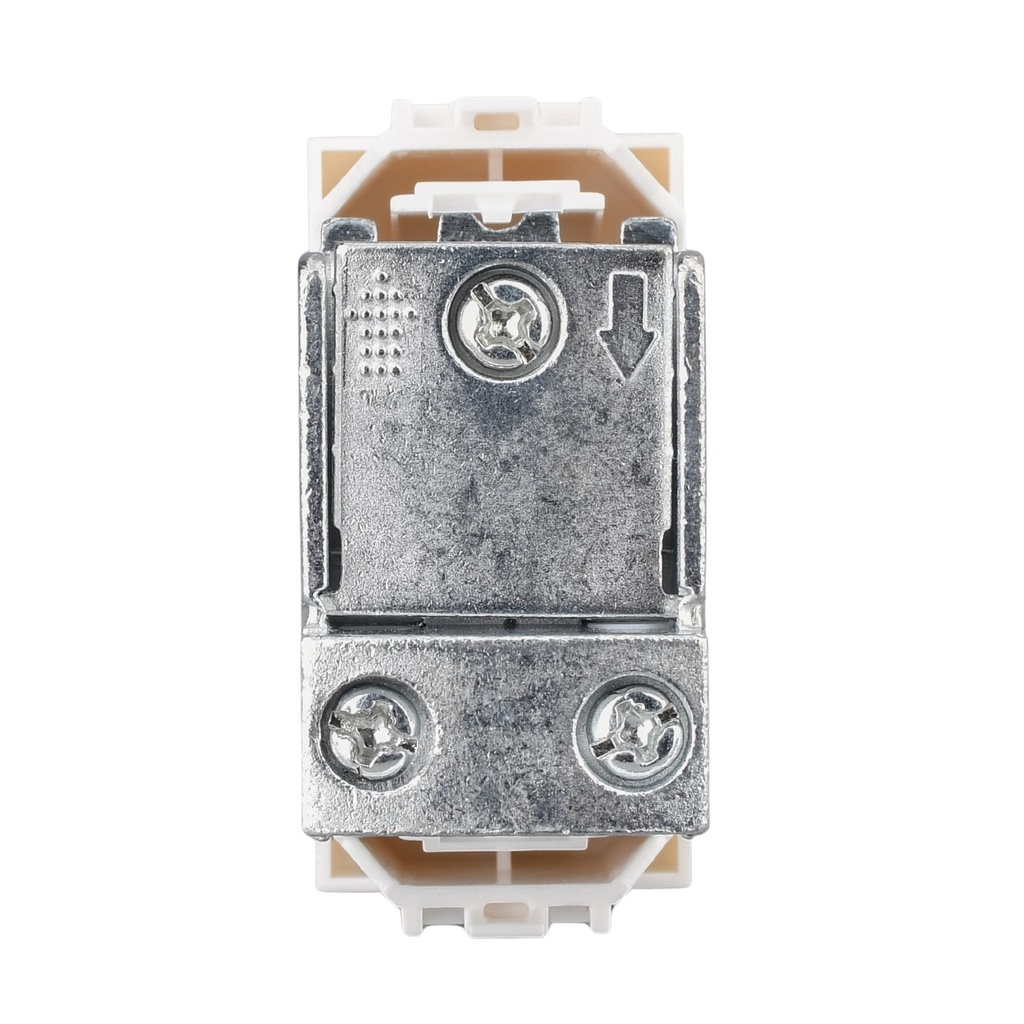 Connettore Presa TV Terminale Maschio MBL Bianco 1M Compatibile Bticino Living Light BLB2250