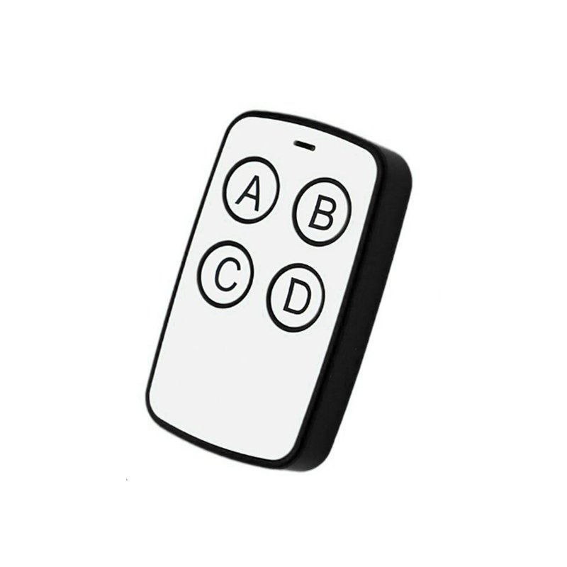 Telecomando Cancello Autoapprendente Frequenza 433Mhz Codice Fisso 4 Tasti Universale Colore Assortito