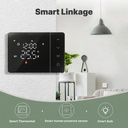 Termostato WIFI 503 Con Batteria, Per Caldaia a Gas Boiler, APP TUYA Smart Life, Quadrata Montaggio da Esterno Oppure Incasso Scatola 503