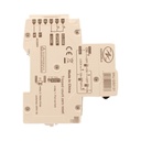 MCB Interruttore Magnetotermico Con Riarmo Automatico, Curva B 1P+N 2M 6000A AC 230V PN8H, 3 Tentativi (10s/60s/300s)