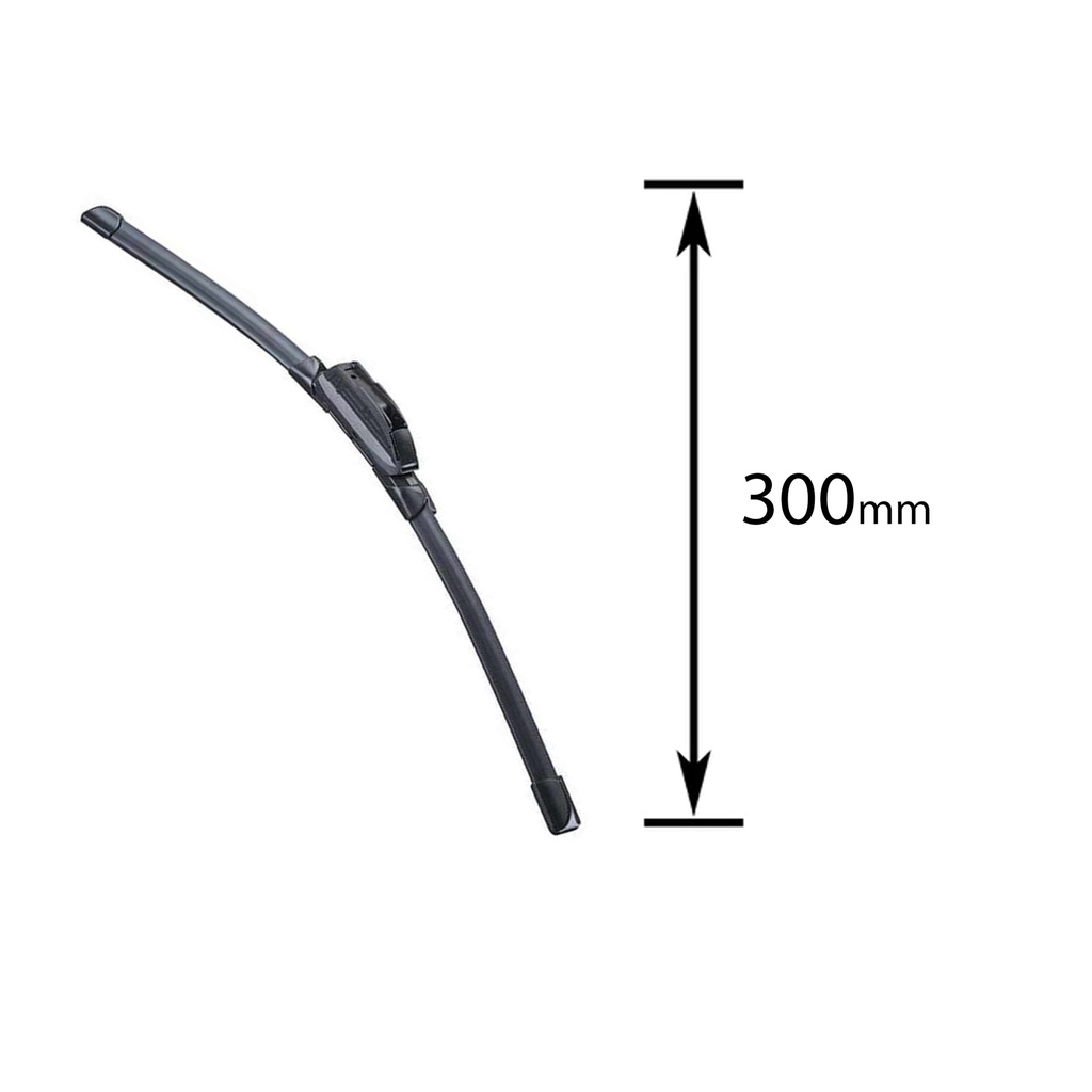 Spazzola Tergicristallo Auto Universale S985 Con 16 Attacchi Opzionale, Misure Da 12'' Fino A 30''