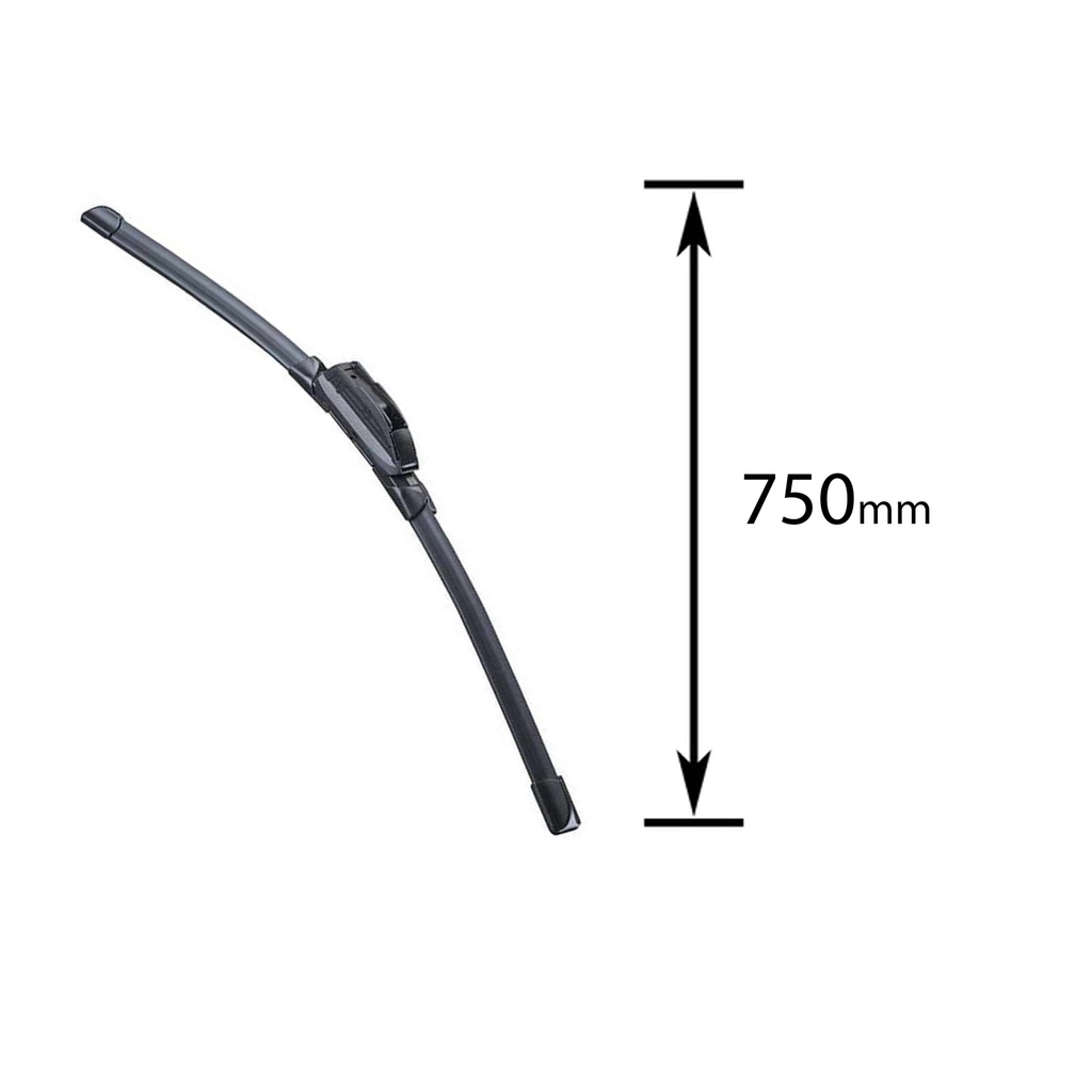 Spazzola Tergicristallo Auto Universale S985 Con 16 Attacchi Opzionale, Misure Da 12'' Fino A 30''