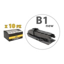 Kit 10 Attacchi per Spazzole Tergicristallo S985 Flat e T191 Ibrida, 15 Modelli Disponibili