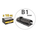 Kit 10 Attacchi per Spazzole Tergicristallo S985 Flat e T191 Ibrida, 15 Modelli Disponibili