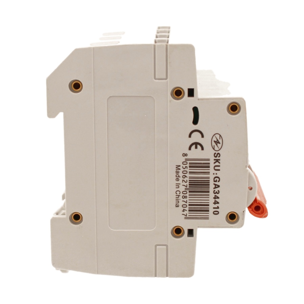 MCB Interruttore Magnetotermico Trifase 380V 10A Curva C 4P 4M 6000A AC 400V IP20 SB6L, Corrente Disponibili 10A 16A 20A 25A 32A 40A 50A 63A 