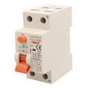 RCCB Interruttore Differenziale Puro Tipo B 1P+N 2M 10000A 300mA AC 230V IP20 IEC61008-1 / IEC62423 PR8HM, Corrente Disponibili 25A 40A 63A 100A