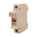 Portafusibile Modulare AC D10X38mm 32A AC 500V IP20 IEC60269 FS32, Disponibili 1P 1M,2P 2M,4P 4M