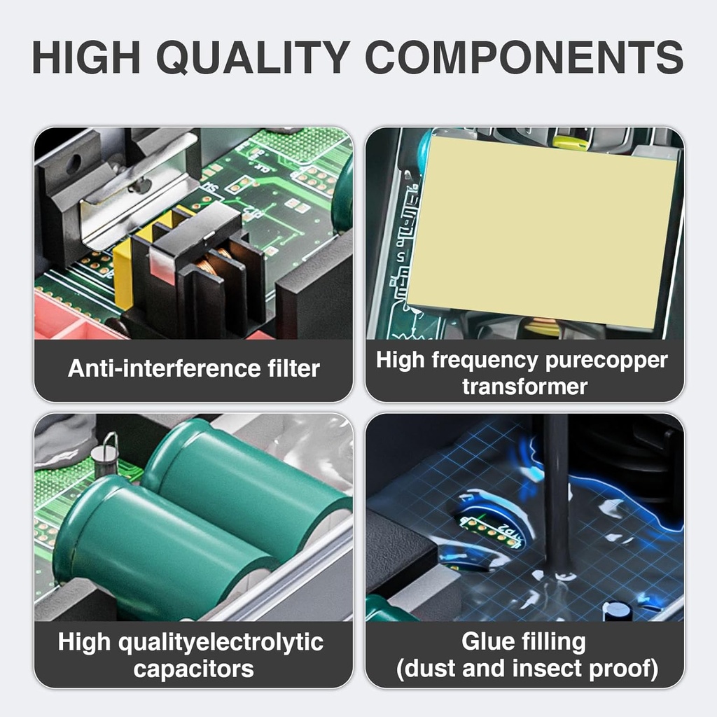 Alimentatore LED 24V DC, trasformatore 220–240V AC IP20 uso interno, Disponibili 60W 100W 150W 200W 300W 400W