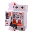 RCBO Interruttore Magnetotermico Differenziale WIFI Con Riarmo Automaico, Tipo A Curva C 1P+N 3M 6000A 30mA C6A AC 230V IP20 IEC61009-1 GYR9NM, Disponibili 40A 50A 63A