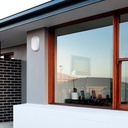 Plafoniera Led Lampada Da Parete Soffitto IP54 Ovale 12W 1155LM Bulkhead Per Condominio 199X97X47mm, Disponibili 3000K 6500K