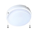 Plafoniera Led Lampada Da Parete Soffitto IP54 Rotondo 12W 1155LM Bulkhead Per Condominio D150X47mm, Disponibili 3000K 6500K