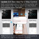 Interruttore Da Scatola 502, Touch Nero, WIFI 2.4G+BLE+RF 433MHz, Bluetooth BLE Mesh, TUYA Smart Life, 220V 10A, 86X86X30mm Per Scatola 502, IP20,Disponibili 1,2,3 Tasti