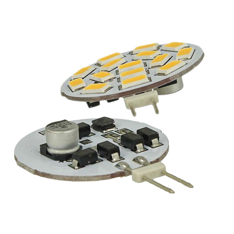 2 Pezzi Lampadine LED G4 Bispina DC AC 12V 24V 3,5W 15 SMD 5630 10V-30V,Disponibili 3000K 4000K 6000K 