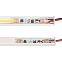 Interruttore Dimmer Touch per Strip LED 12/24V 3A senza Saldatura, Flessibile con Memoria e Led Blu, Larghezze Disponibili 8mm, 10mm, 12mm