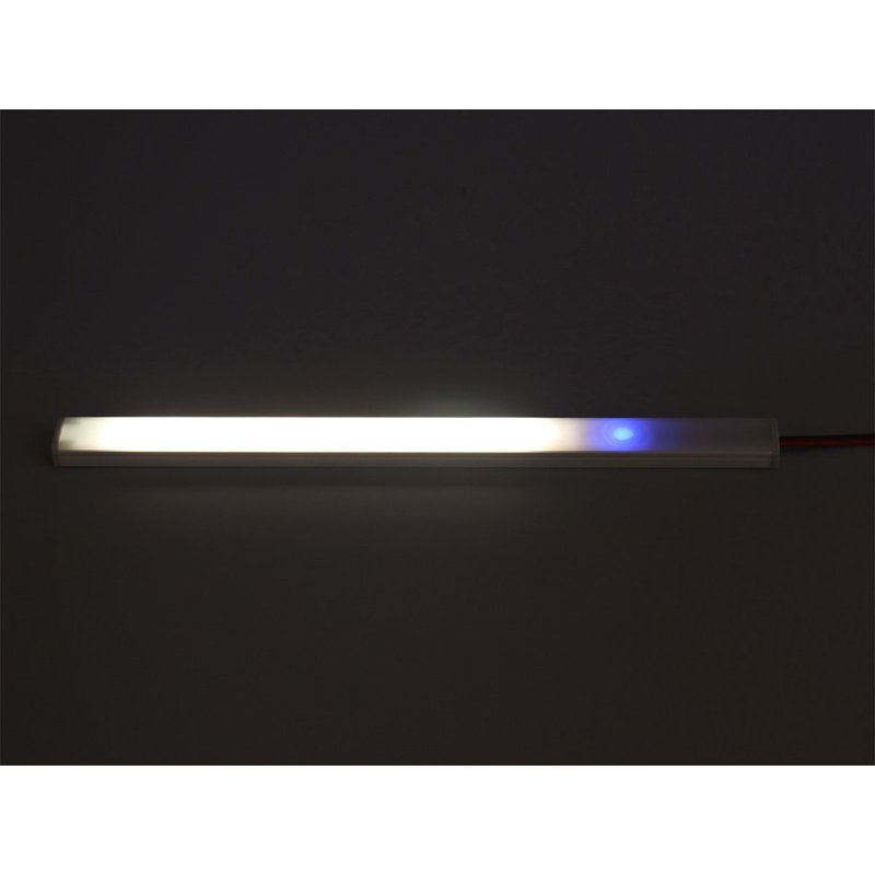 Interruttore Dimmer Touch per Strip LED 12/24V 3A senza Saldatura, Flessibile con Memoria e Led Blu, Larghezze Disponibili 8mm, 10mm, 12mm