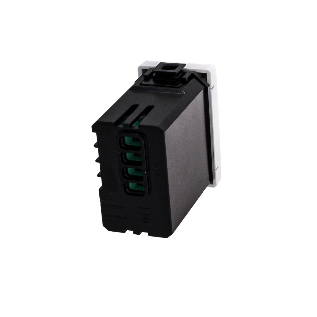 Serie Civile ETTROIT Bianco Compatibile Con Bticino Matix - MTWF1202