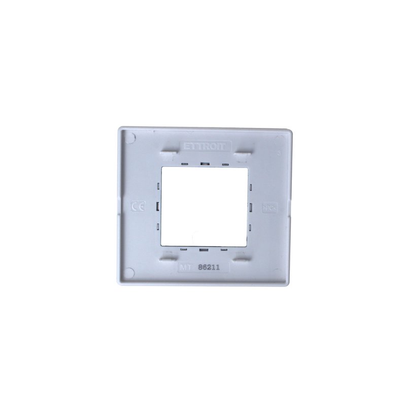Placca In Vetro ETTROIT Serie Solar 2 Posti/Moduli 502 Compatibile Con Bticino Matix, 5 Colori Disponibili - MT84211