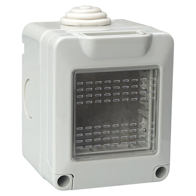 Custodia IP55 Scatola Porta Frutti Con Coperchio Impermeabile Compatibile Con Vimar Plana - EV2602