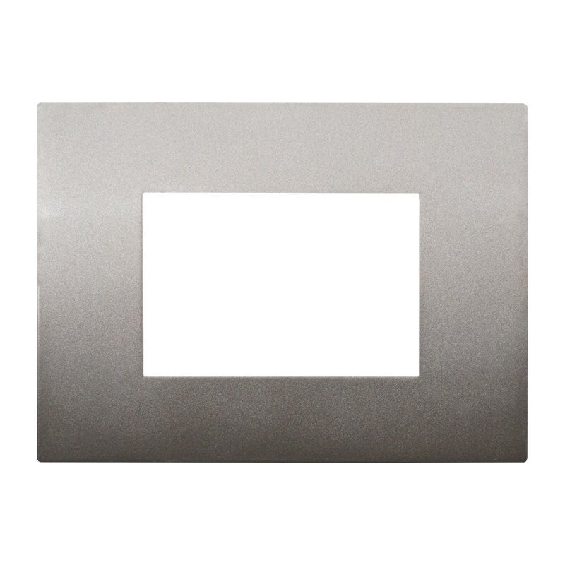Placca Plastica ETTROIT Serie Venus 3 Posti/Moduli 503 Compatibile Con Vimar Arke, 14 Colori Disponibili - VA83310