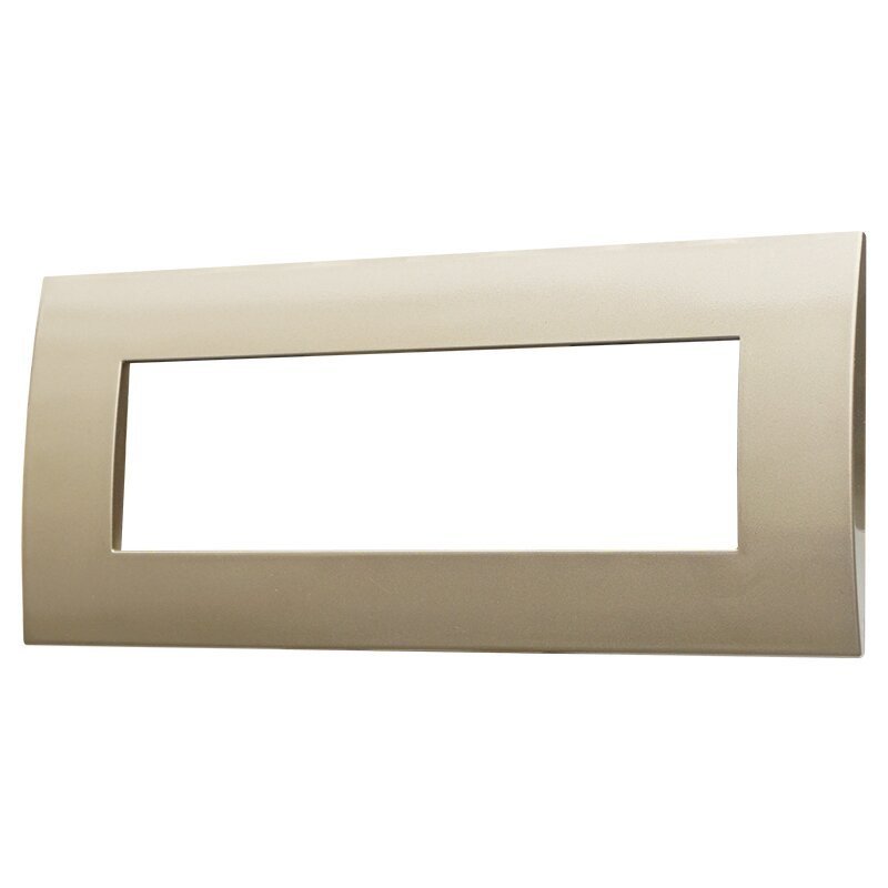 Placca Plastica ETTROIT Serie Venus 7 Posti/Moduli 507 Compatibile Con Vimar Arke, 14 Colori Disponibili - VA83710
