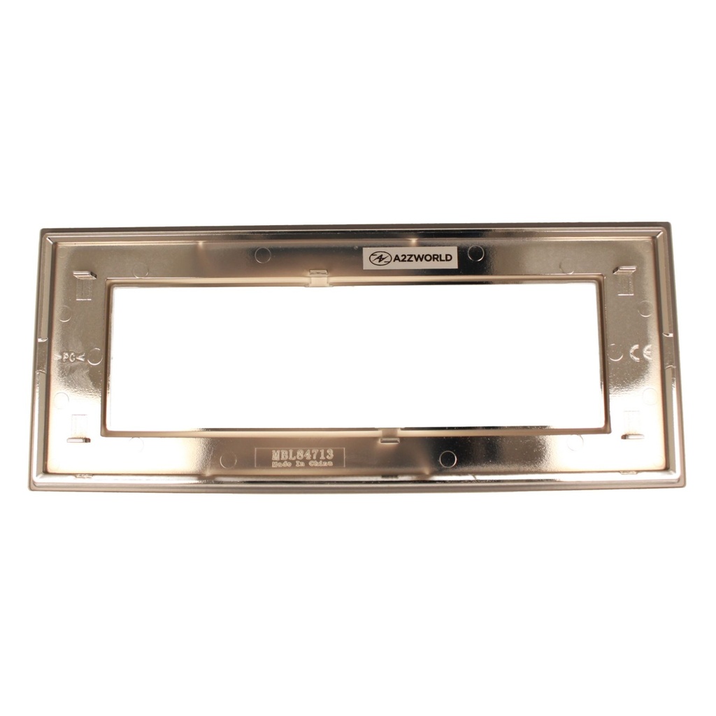 Placca Quadrata In Vetro Temperato MBL 7 Moduli/Posti Compatibile Bticino Living 3 Colori Disponibili - MBL84713