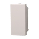 Serie Civile ETTROIT Bianco Compatibile Con Bticino Axolute - BAB0100