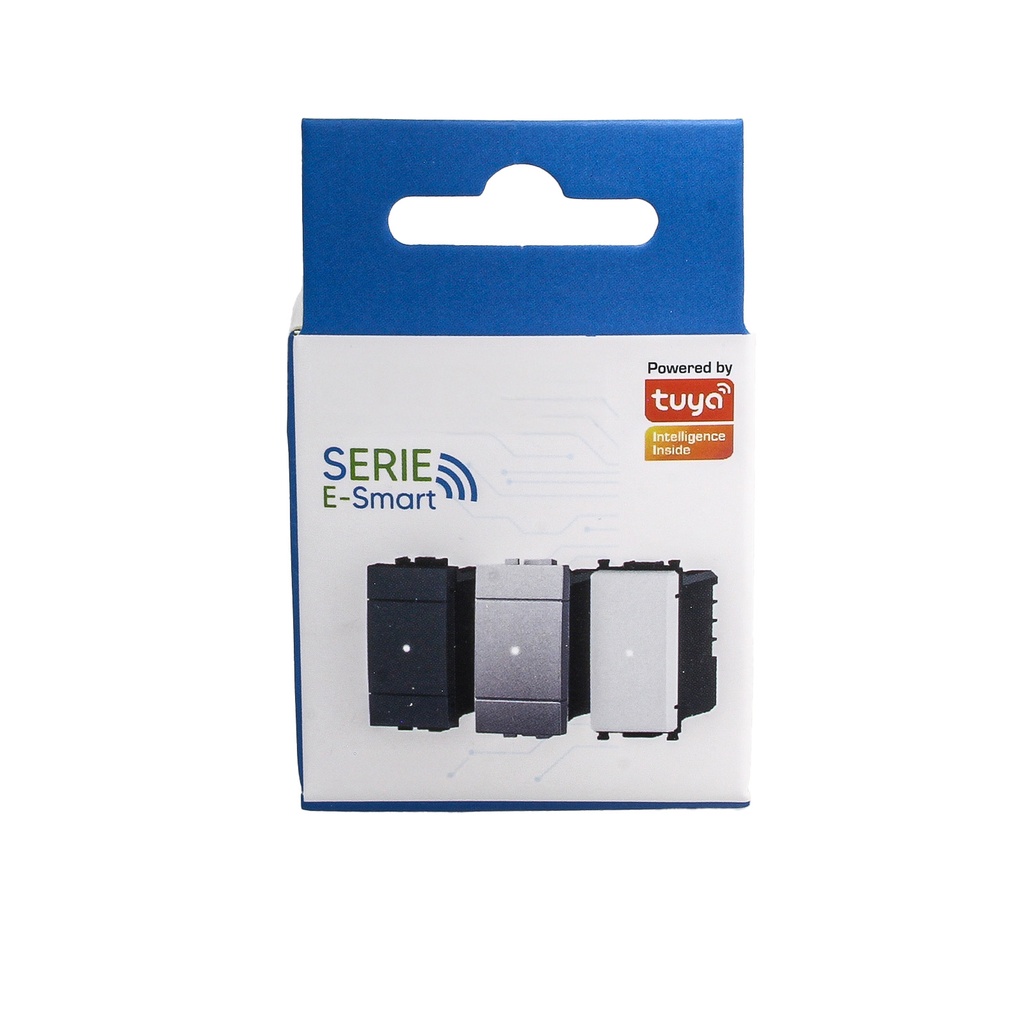 Serie Civile ETTROIT Bianco Compatibile Con Vimar Plana - EVWF1301