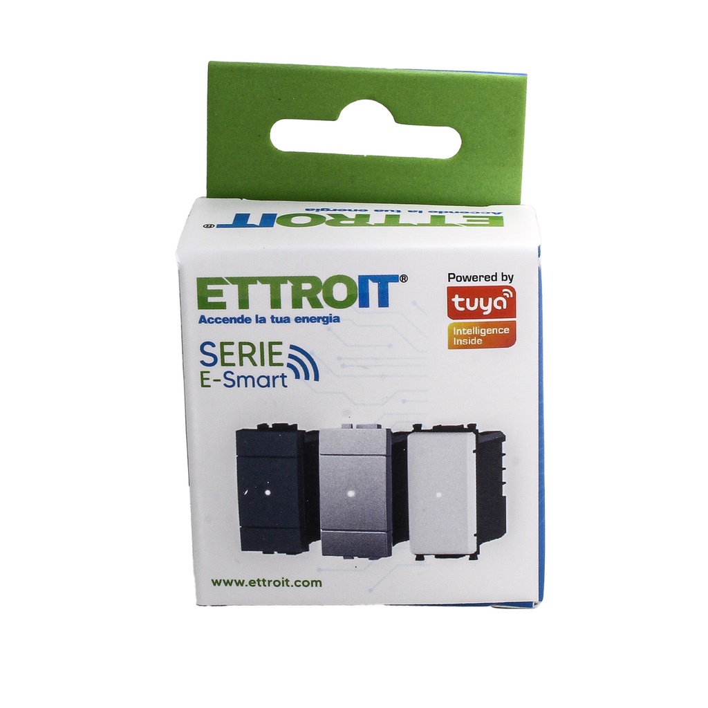 Serie Civile ETTROIT Grigio Compatibile Con Bticino Living Tech - BLGWF1301