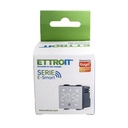 Serie Civile ETTROIT Nero Compatibile Con Bticino Living International - BLNWF4102